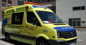 Herido un hombre en la Merindad de Montija en un accidente entre un tractor y un turismo