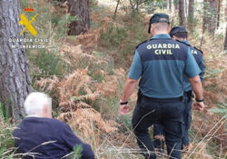 La Guardia Civil localiza con vida a un anciano desaparecido ayer en Ahedo de Linares