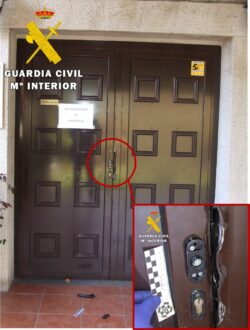 La Guardia Civil detiene a una persona por el robo en un establecimiento hostelero