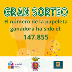 el número 147.855 ha sido el agraciado con el coche de la campaña de dinamización del comercio local y hostelería de Villarcayo