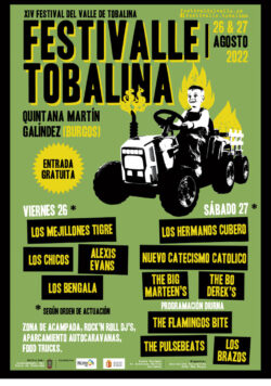 El XIV Festival del Valle de Tobalina  se celebrará los días 26 y 27 de Agosto en Quintana Martín Galíndez