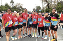Los 9 atletas villarcayeses lograron finalizar la maratón se Sevilla