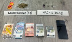 La Guardia Civil detiene en Las Merindades in fraganti a una persona por tráfico de drogas al “menudeo”