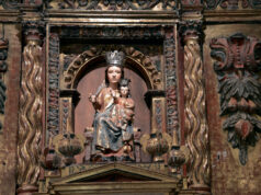 La Parroquia de Cillaperlata conserva la única imagen original de la Virgen de Covadonga