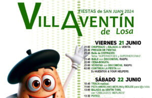 VILLAVENTIN DE LOSA – Fiestas de San Juan 2024