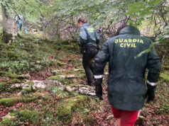 La Guardia Civil rescata a un menor extraviado en Peña Angulo