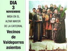 Misa en el altar Mayor de la Catedral para conmemorar la coninozación de San Manuel Ruiz