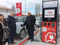 Aduriz Energía instala el primer cargador ultrarrápido para vehículos eléctricos del norte de laprovincia de Burgos