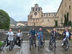 Se inicia el servicio de bicicletas eléctricas para la visita de “Territorio Obarenes”
