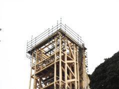 Finaliza la consolidación de la Torre del Abad en el Monasterio de Rioseco
