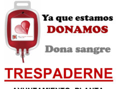 TRESPADERNE – DONACION DE SANGRE