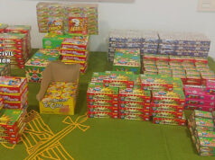 La Guardia Civil interviene más de 27.000 artículos pirotécnicos en Oña y Trespaderne durante sus fiestas patronales