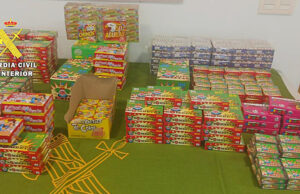 La Guardia Civil interviene más de 27.000 artículos pirotécnicos en Oña y Trespaderne durante sus fiestas patronales