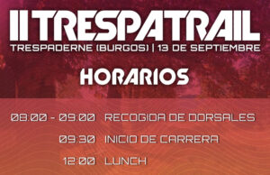 Todo preparado para la Trespatrail de Trespaderne