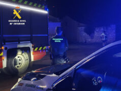 La Guardia Civil evita graves daños personales y materiales tras el incendio de una vivienda