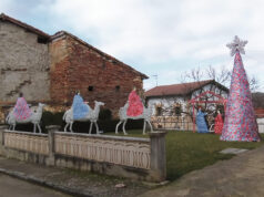4000 latas de bebida para crear un Belén en Cillaperlata