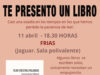 FRÍAS – PRESENTACIÓN DEL LIBRO “Tejer vuestras palabras”