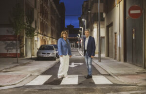 Finalizan las obras de reurbanización de las calles Algorta y Saturnino Rodríguez en Medina de Pomar